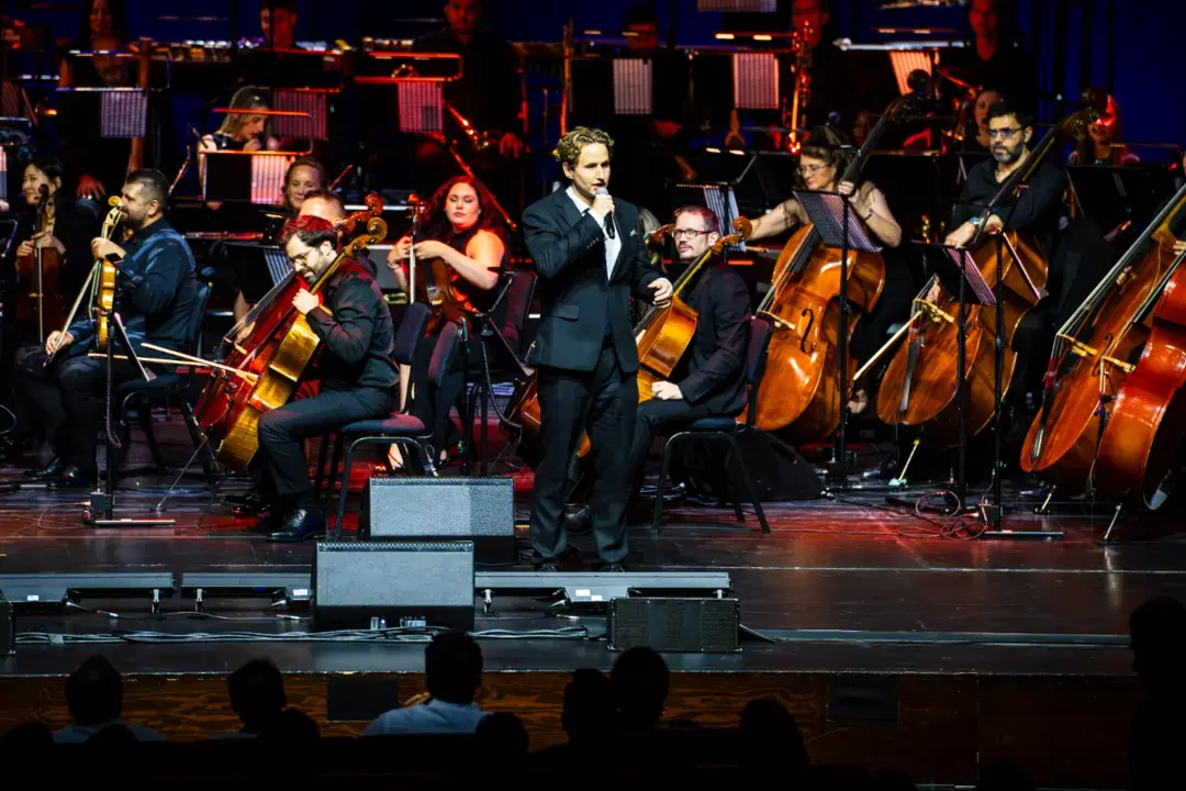 Live orchestral concert