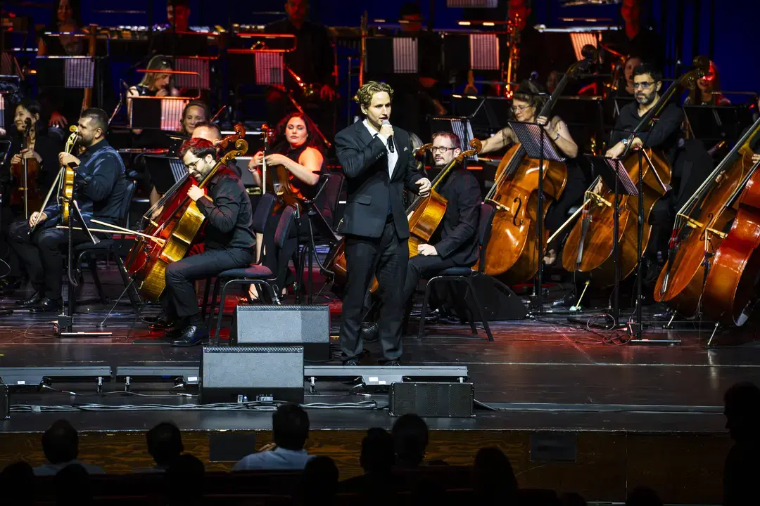 Ilaiyaraaja with orchestra at Eventim Apollo